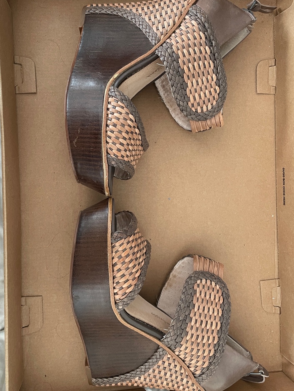 House of Harlow 1960 Eden Wedge Sandal - Picture 5 of 8